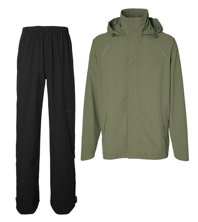 Basil Hoga Regenanzug, Olivgrün, Größe XXXL, Unisex