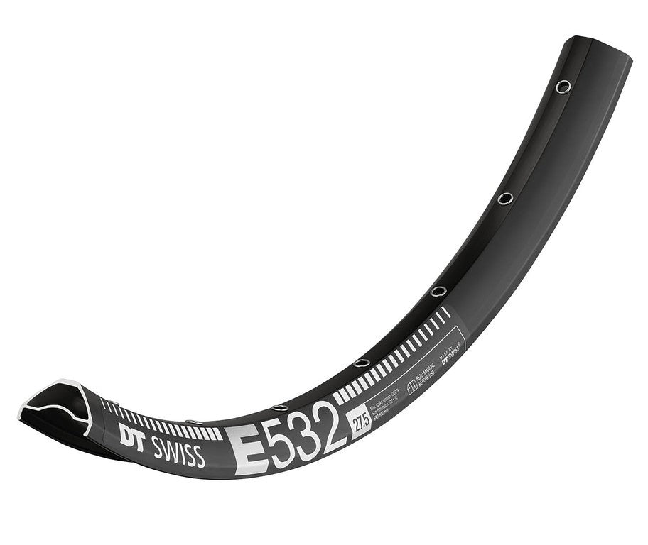 Cerchio DT Swiss E 532 27.5", nero, 32 fori, 584-30, LV6,5mm