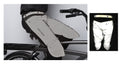 Protectores de piernas reflectantes Rainlegs grises, talla XL