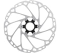 Disco freno Shimano SM-RT64 220mm, CL, con anello blocc. dent.est.