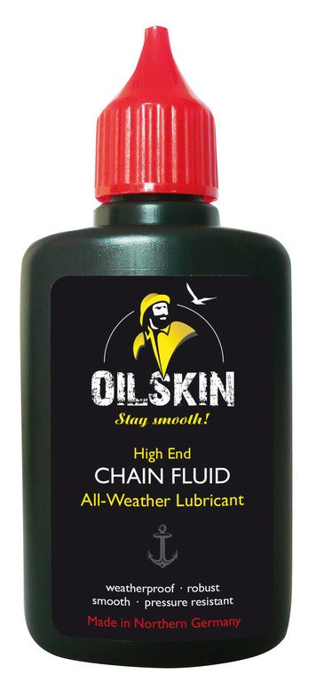 Cadena de Exportación de Oelzeuch Atlántico Líquido 50 ml, botella ovalada, con inserto de jeringa
