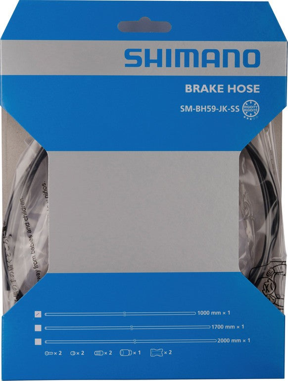 Cable de freno de disco Shimano SM-BH 59 de 1000 mm, acortable, para BRM