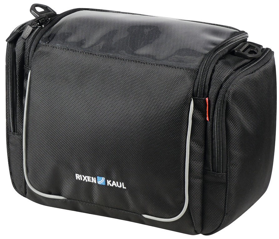 Borsa da manubrio KLICKfix AventourSport nero,30x15x22cm,7l,700g,s.adatt.
