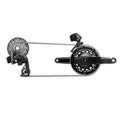 Set gruppo cambio SRAM Force AXS 2X E1 HRD-FM, 160-CL, c.batt.+carica.