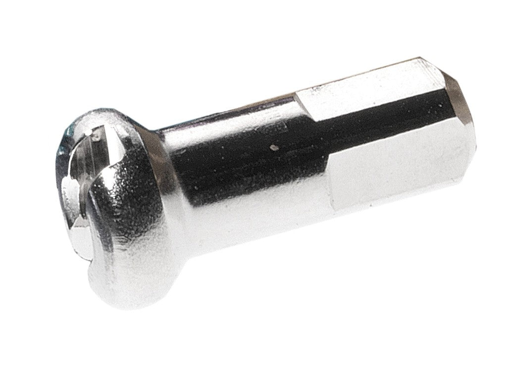 Nipple DT Swiss M 2X16 nichel., 100 pz., testa rotonda, argento