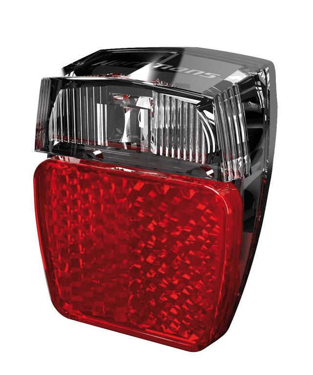 Luce post. LED e-bike HERRMANS H-Trace Mini, 6-12 V, fissaggio al parafanghi