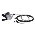 Leva cambio Shimano Alfine SLS70008 8 vel., 2100mm, argento, Rapidfire Plus