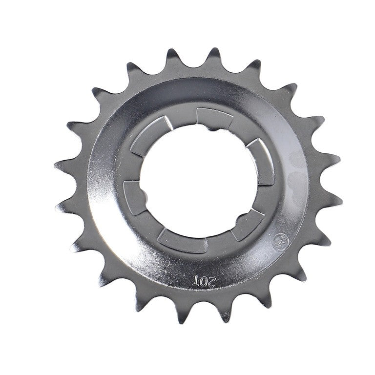 Pignone plug-in Shimano Nexus 1/2X3/32, 20 denti, argento