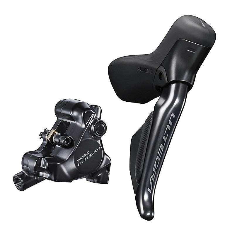 Freno de disco hidráulico Shimano Di2 BR-R8170 RA, izquierdo, 1000 mm, 12 velocidades, negro, FM, con maneta