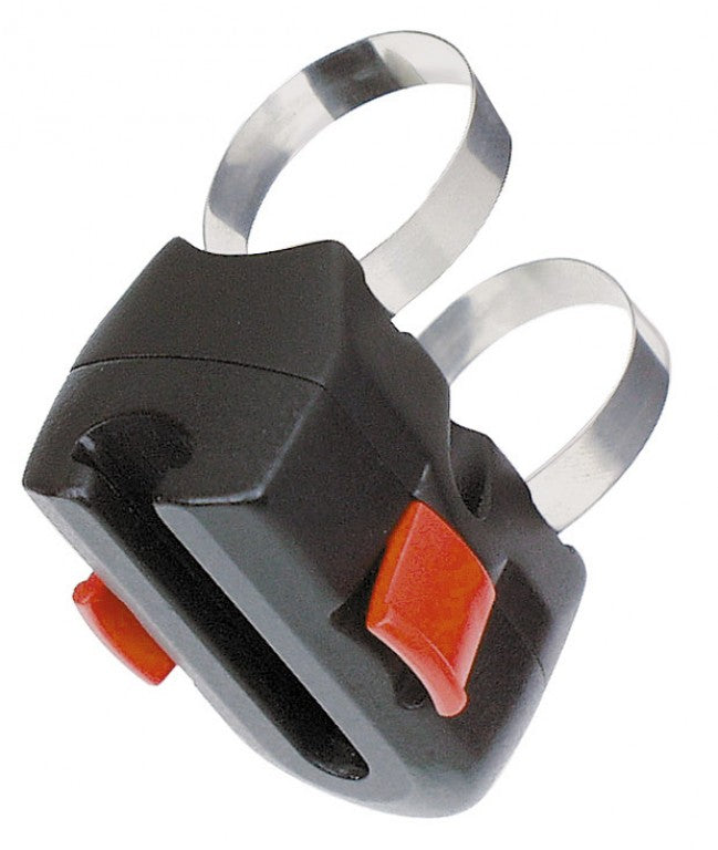 KLICKfix Doppelrahmenadapter, schwarz, für U-Schloss