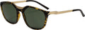 Alpina Fleek Sportbrille, Havanna Gold Luc., schwarze Gläser, Kat. 3