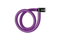 Candado de cable AXA Resolute 60/6, longitud 60 cm, Ø6 mm, color morado royal