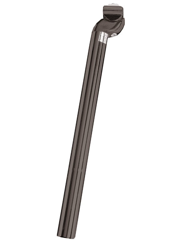 Patentierte Sattelstütze. Ergotec Ø 27,0 mm, 350 mm, schwarz, al