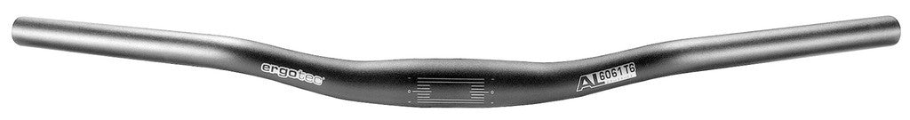 Manillar Ergotec Lady Town Ø 31,8 mm, 600 mm, 30°, aluminio, negro