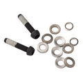 Viti SRAM per adatt. freni disco FMC T25, 17mm, titanio, 2 pezzi