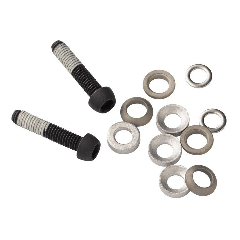 Viti SRAM per adatt. freni disco FMC T25, 17mm, titanio, 2 pezzi