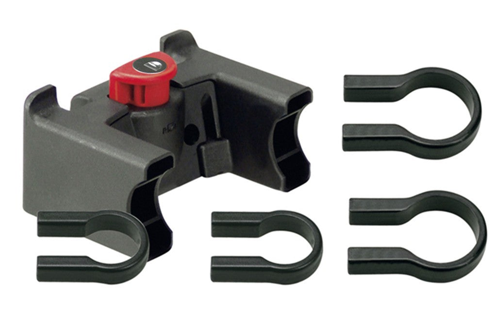 Adatt. man. KLICKfix richiudibile nero, per Ø 22-26 e. 31,8 mm