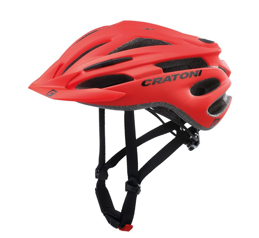 Casco de bicicleta Cratoni Pacer (MTB), talla S/M (54-58 cm), rojo mate
