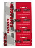 Juego de enlaces de bloqueo SRAM/4 piezas, plateado, 6/7/8 velocidades, Power Link