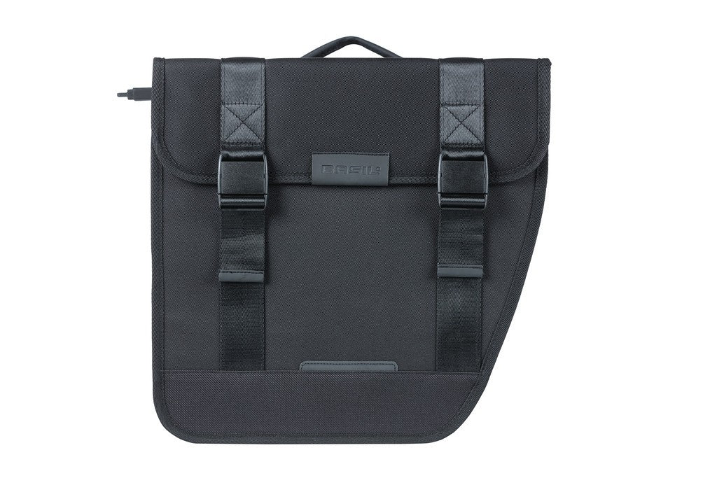 Borsa doppia Basil Tour MIK nero, 28 l, MIK
