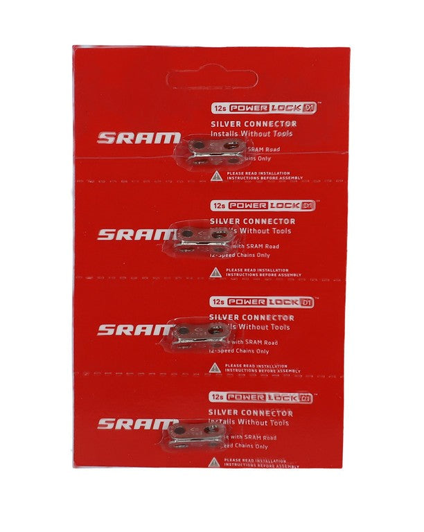 Maglia di chiusura SRAM Road set/4pz arg, 12vel, Power Lock D1