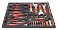 Unior SOS Getriebewerkzeugsatz, Rot, 40-teilig, SET3-2600AC