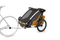 Rimorchio bambini Thule Chariot Sport 2 Doppio, oro naturale