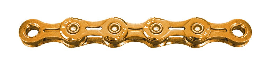 Catena cambio KMC X11EL Ti-N WAXED 1/2"x11/128", 118 ma.,5,65mm,11 v., oro