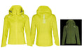 Giacca antipioggia Basil Skane HiVis neon yellow, t. XS, donna