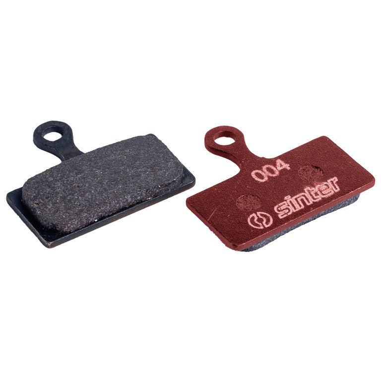 Disco de freno delantero pasado. Sinterizado 004 Shimano G org., MTB Standard, rojo, UDV=1 par
