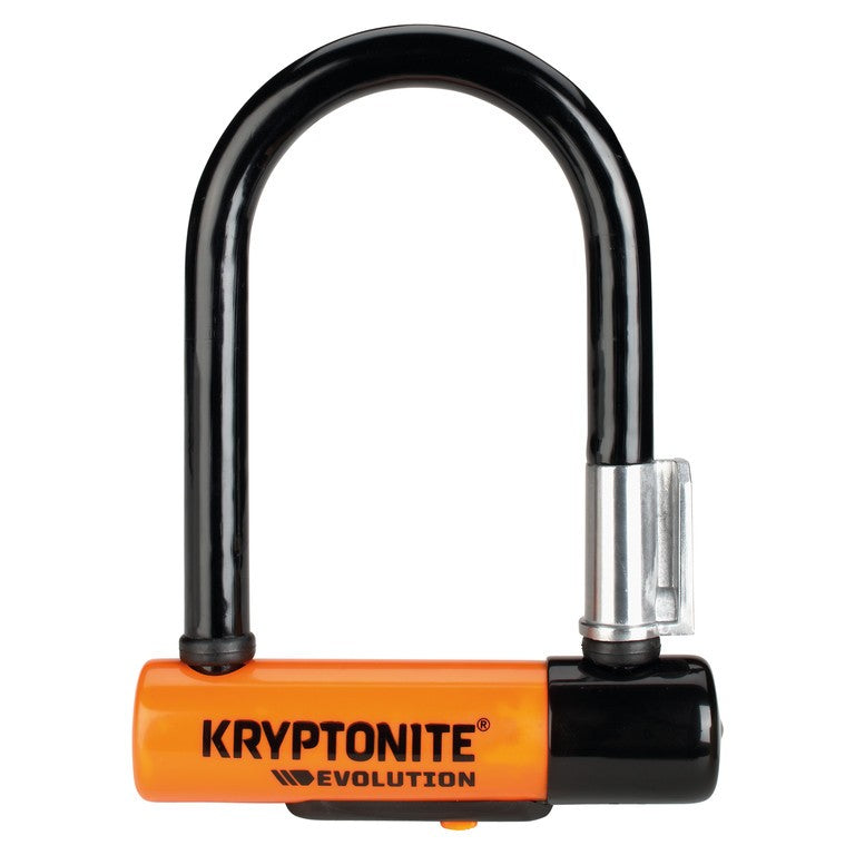 Lucc. Kryptonite Evolution Mini-5 Bogen 8,3 x 14 cm, Farbe: Orange, 3 Schlüssel