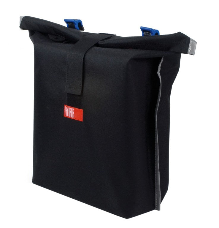 Konsum Fahrer Gepäcktasche schwarz, 38x41cm, 11l, ca. 410g