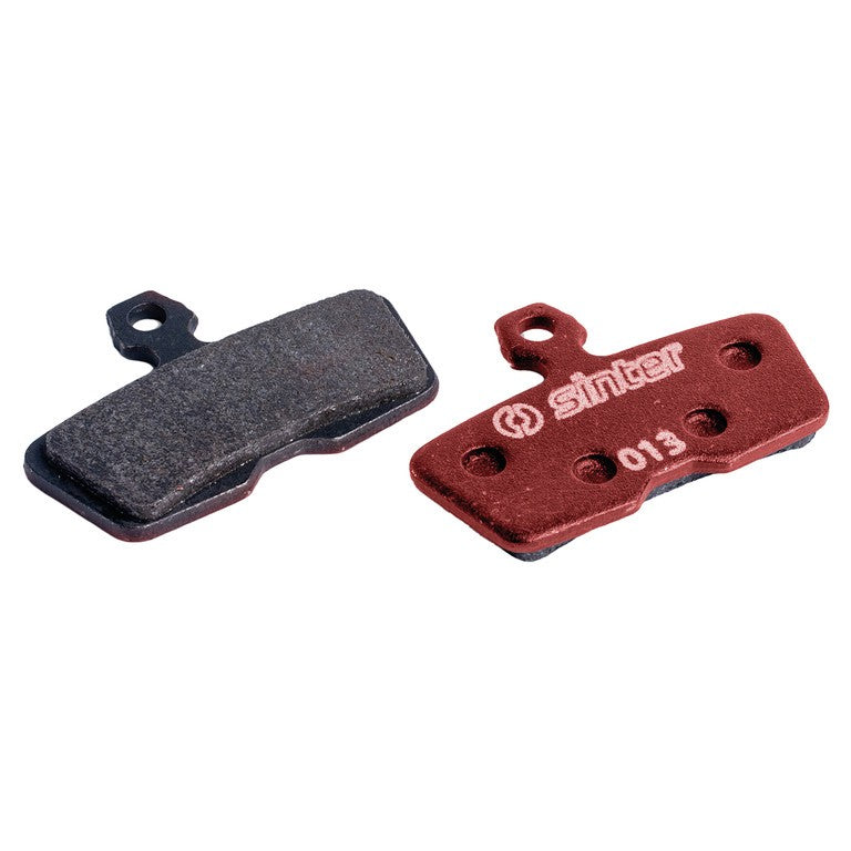 Sinter 013 Sram Original-Scheibenbremsbeläge, MTB-Standard, rot, UDV=1 Paar