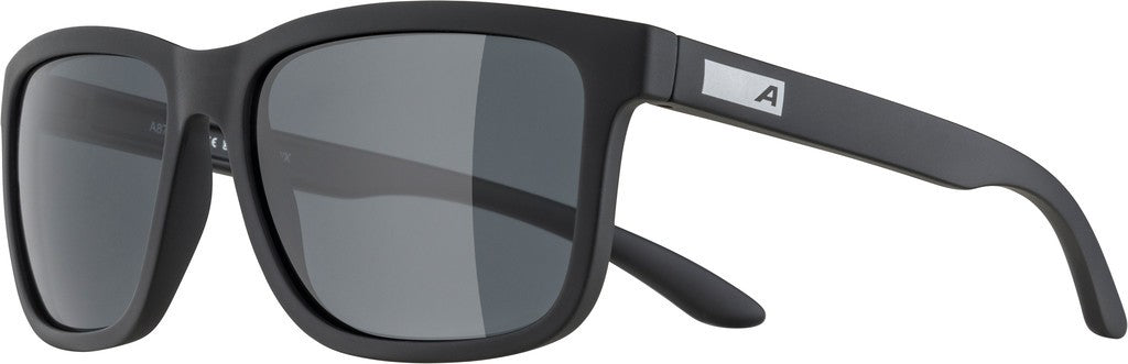 Alpina Burst Sonnenbrille in Schwarz, schwarze Gläser, Kat. 3