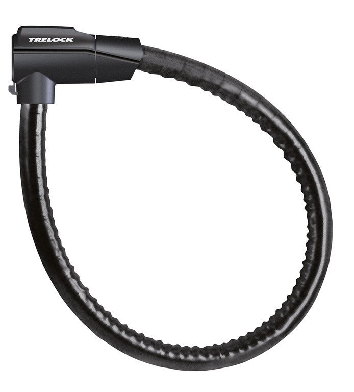 Candado de cable blindado Trelock PK 460, longitud 100 cm, Ø22 mm, n.°, con soporte ZK 432
