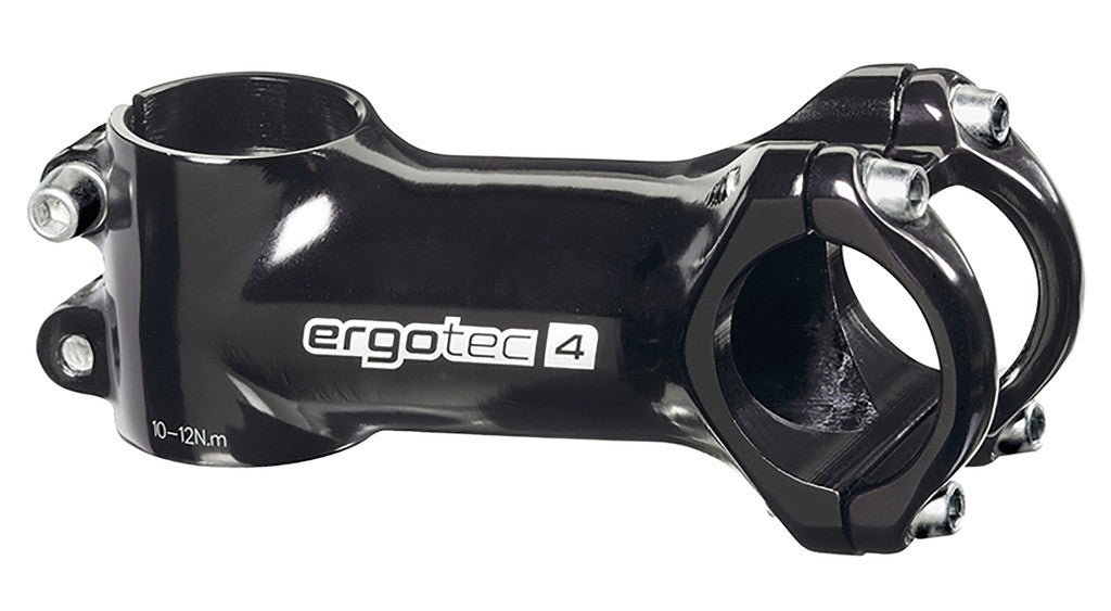 Att. man. A-Head Ergotec Crab 2 Ø28,6/31,8mm, 110mm, 7°, nero