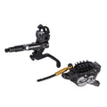 Freno de disco hidráulico Shimano Saint M820 RA, izquierdo, 1000 mm, negro, con BL-M820