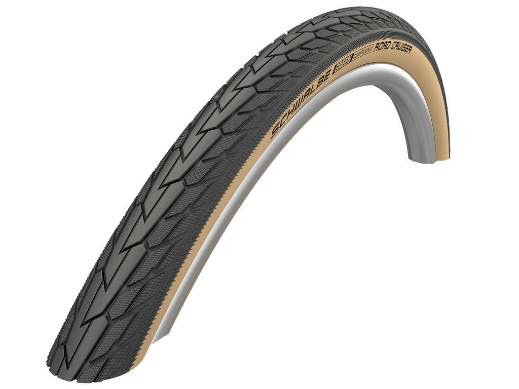 SCHWALBE ROAD CRUISER 28x1.75 (47 - 622) black / yellow GREEN