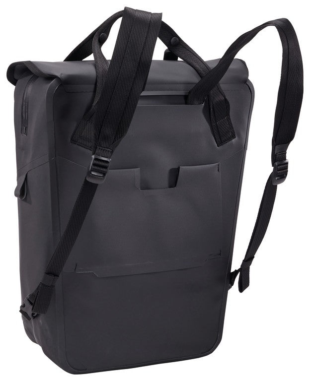 Mochila para bicicleta Thule Shield negra, 23 l, sistema InLock