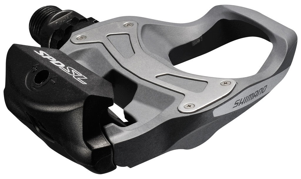 Pedal de carretera Shimano PDR550G SPD-SL, gris, 9/16", unidireccional