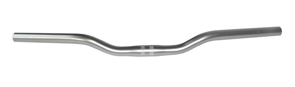 Ergotec City Lenker Ø 25,4 mm, 620 mm, 15°, Stahl, Alu-Optik