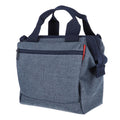 Borsa da manubrio KLICKfix Roomy twist blue, 24x22x13cm, 4l, 630g