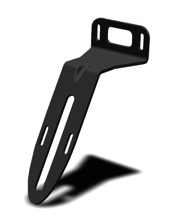 Racktime Kennzeichenhalter, schwarz, für Speed-Pedelecs, 30° Winkel