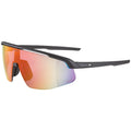 Alpina Turbo Pro Q-Lite Sportbrille, schwarz, op, RS verspiegelte Gläser, Kat. 2, Road
