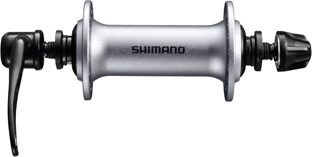 Shimano HBT3000 100mm RA Nabe, 32 Löcher, silber, sg.rap.