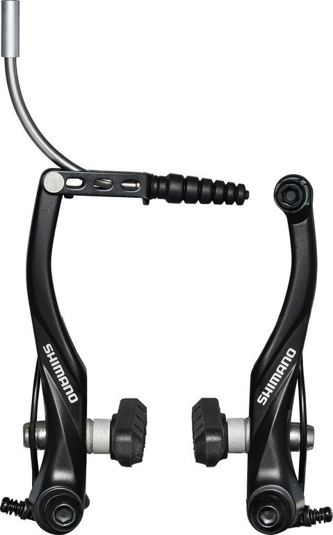 V-Brake Shimano BR-T4000 RA, nero, con guida cavi