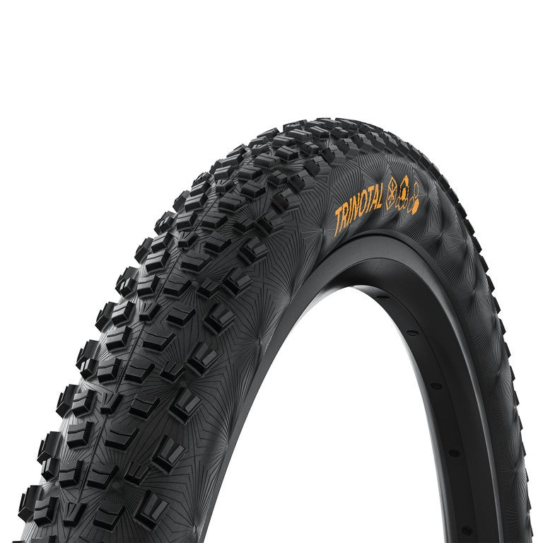 CONTINENTAL Copertone Trinotal Trail pieg. 27,5x2.40" 60-584 nr/nr Skin GripC. TLR