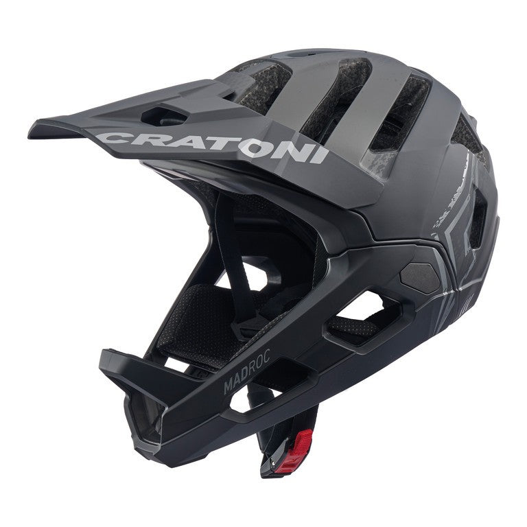 Cratoni Madroc Fahrradhelm, matt schwarz, Größe M/L (58-61 cm)