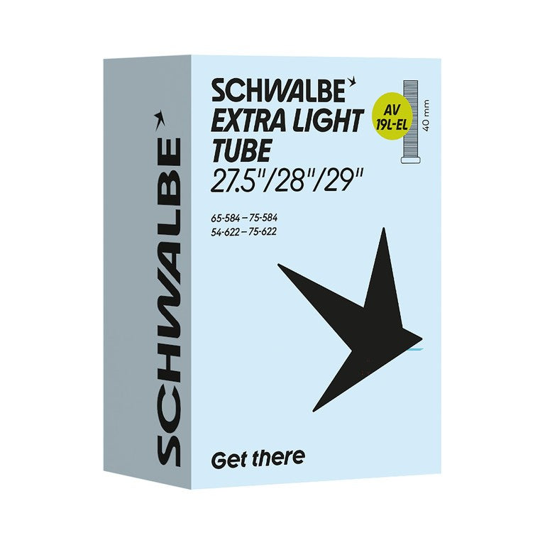 Cámara Schwalbe VS 19L-EL extralight air 27,5/29" 54/75-584/622 AGV 40 mm