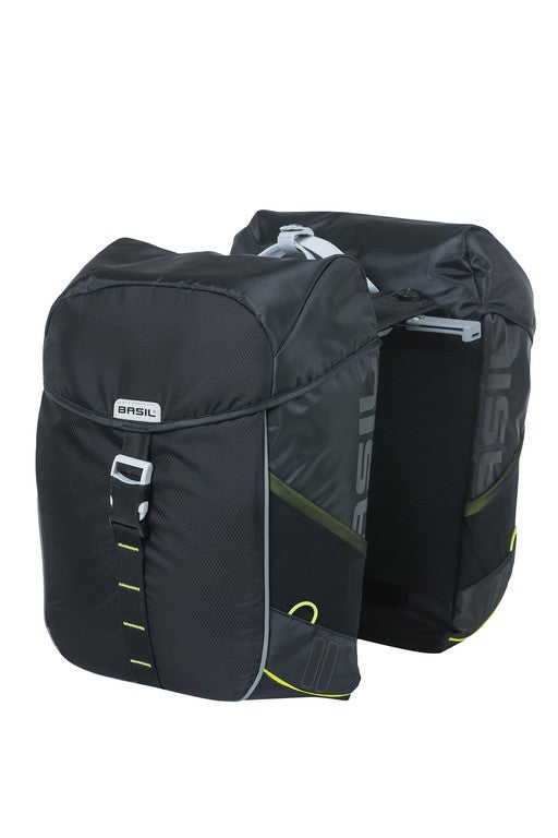 Borsa doppia Basil Miles MIK black lime, 34l, MIK